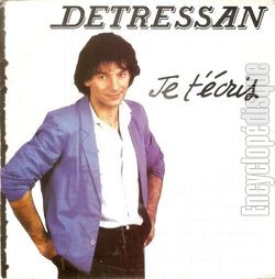 [Pochette de Je t’cris (Renaud DETRESSAN)]