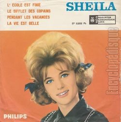 [Pochette de L’cole est finie (SHEILA)]