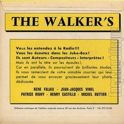 [Pochette de After the sun / Just like a sound (The WALKER’S) - verso]