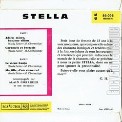 [Pochette de Adieu micro, bonjour sillon (STELLA) - verso]