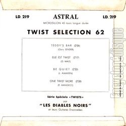 [Pochette de Twist selection 62 (Les DIABLES NOIRS) - verso]