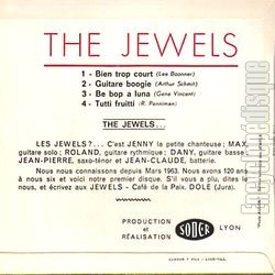 [Pochette de Bien trop court (The JEWELS) - verso]