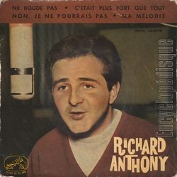 [Pochette de Ne boude pas (Richard ANTHONY)]