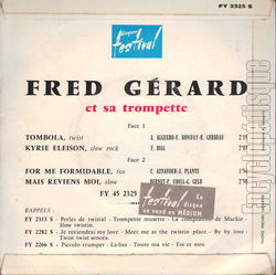 [Pochette de Kyrie eleison (Fred GRARD) - verso]