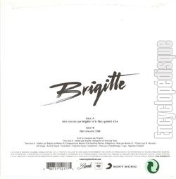 [Pochette de Hier encore (BRIGITTE) - verso]