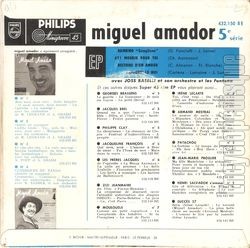 [Pochette de Bambino (Miguel AMADOR) - verso]