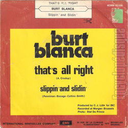 [Pochette de That‘s all right (Burt BLANCA) - verso]