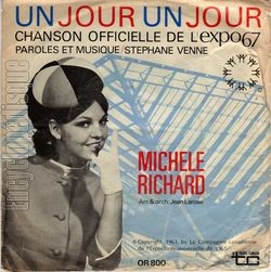 [Pochette de Un jour, un jour (Michle RICHARD)]