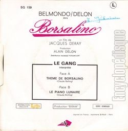 [Pochette de Borsalino (Le GANG) - verso]