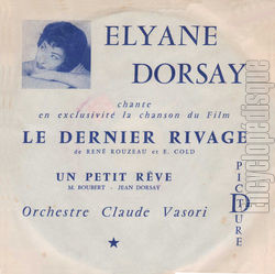 [Pochette de Le dernier rivage (lyane DORSAY)]