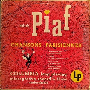 [Pochette de Chansons parisiennes (dith PIAF)]