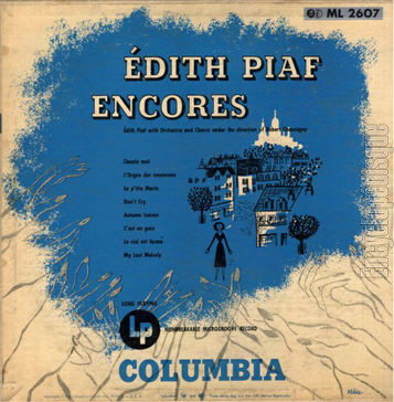 [Pochette de Encores (dith PIAF)]