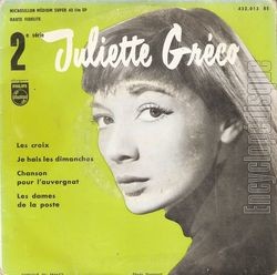 [Pochette de Les croix (Juliette GRCO)]