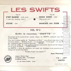 [Pochette de C’est gagn (Les SWIFTS) - verso]