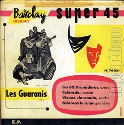 [Pochette de Los 60 granaderos (Les GUARANIS)]