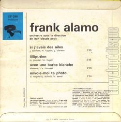 [Pochette de Lilliputien (Frank ALAMO) - verso]