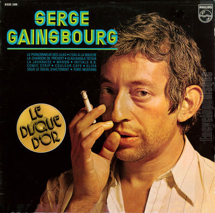 [Pochette de Le disque d’or (Serge GAINSBOURG)]