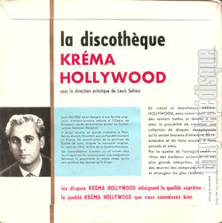 [Pochette de Discothque Krma Hollywood  Smiramis  (PUBLICIT) - verso]