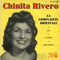 [Pochette de La complainte orientale (Chinita RIVERO)]