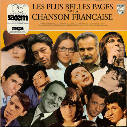 [Pochette de Les plus belles pages de la chanson franaise (COMPILATION)]