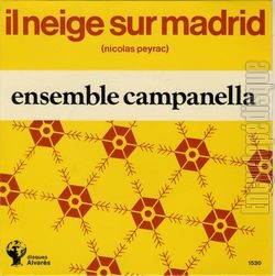 [Pochette de Il neige sur Madrid (ENSEMBLE CAMPANELLA)]