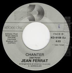 [Pochette de L’amour est cerise (Jean FERRAT) - verso]