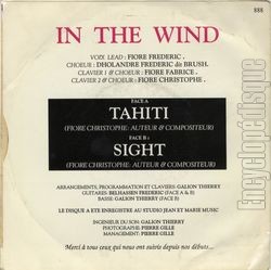 [Pochette de Tahiti (IN THE WIND) - verso]