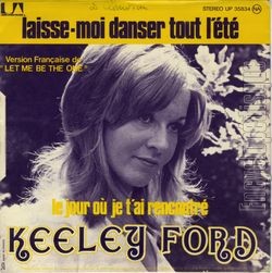 [Pochette de Keeley FORD "Laisse-moi danser tout l’t" (Les FRANCOPHILES) - verso]