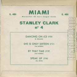 [Pochette de N4 (Stanley CLARK) - verso]