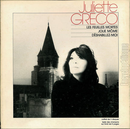 [Pochette de Les feuilles mortes, Jolie mme, Dshabillez-moi… (Juliette GRCO)]