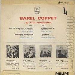 [Pochette de Barel biguine Coppet cha cha (Barel COPPET) - verso]