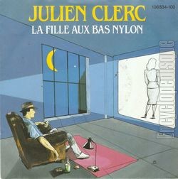 [Pochette de La fille aux bas nylon (Julien CLERC)]