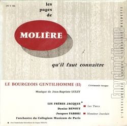 [Pochette de Le bourgeois gentilhomme (THTRE / SPECTACLE)]