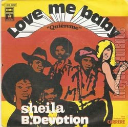 [Pochette de Love me baby (SHEILA B. DEVOTION)]