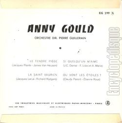 [Pochette de Le tendre pige (Anny GOULD) - verso]