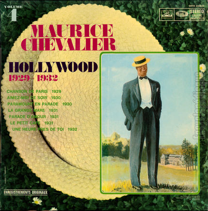 [Pochette de Hollywood (1929-1932) - volume 4 (Maurice CHEVALIER)]