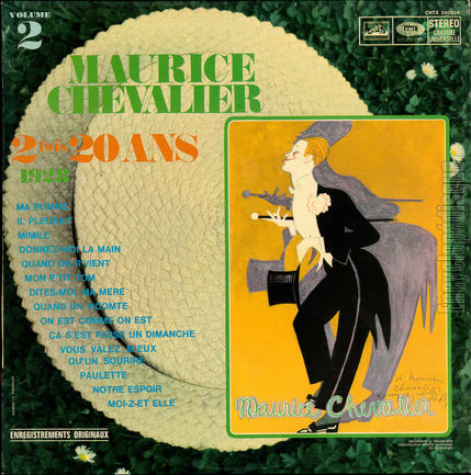 [Pochette de 2 fois 20 ans (1928) - volume 2 (Maurice CHEVALIER)]