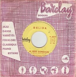 [Pochette de Le petit Gonzals (DALIDA)]