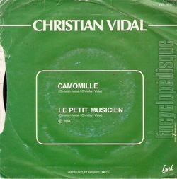 [Pochette de Camomille (Christian VIDAL) - verso]