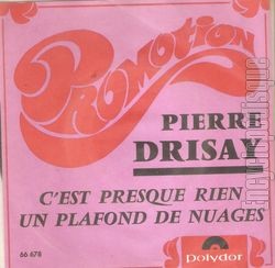 [Pochette de C’est presque rien (Pierre DRISAY)]