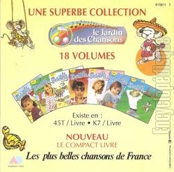 [Pochette de Dorothe et ses amis ( vol 6 ) "le jardin des chansons" (DOROTHE) - verso]