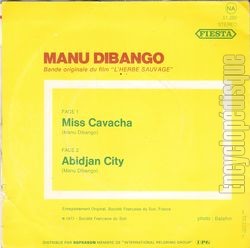 [Pochette de Miss Cavacha (Manu DIBANGO) - verso]