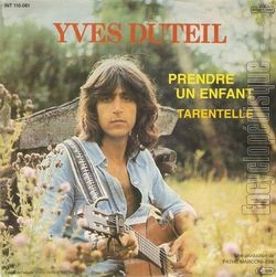 [Pochette de Prendre un enfant (Yves DUTEIL)]