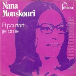 [Pochette de Dans le soleil et dans le vent (Nana MOUSKOURI) - verso]