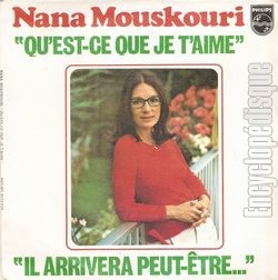 [Pochette de Qu’est-ce que je t’aime (Nana MOUSKOURI)]