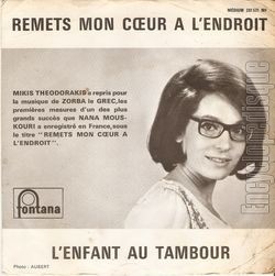 [Pochette de L’enfant au tambour (Nana MOUSKOURI)]