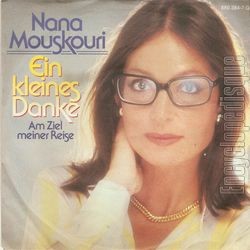 [Pochette de Ein kleines danke (Nana MOUSKOURI)]