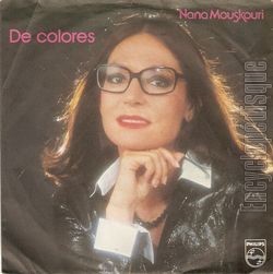 [Pochette de Geh nicht zu den Soldaten / De colores (Nana MOUSKOURI)]