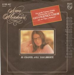 [Pochette de Je chante avec toi Libert (Nana MOUSKOURI)]