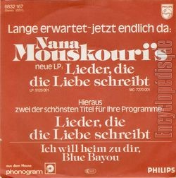 [Pochette de Lieder, die die Liebe schreibt (Nana MOUSKOURI) - verso]